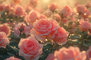 玫瑰花唯美花朵素材