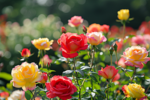 玫瑰花五月月季花素材