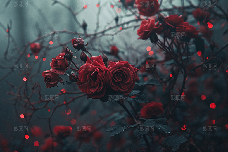 玫瑰花月季花花卉素材