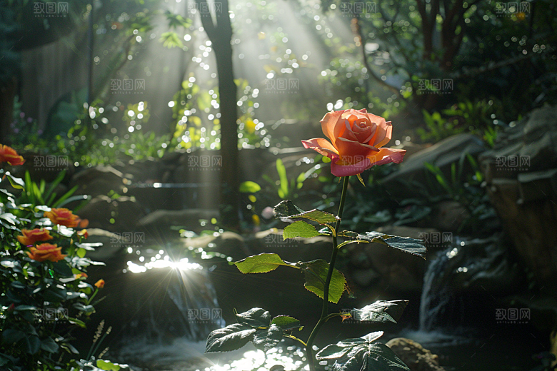 玫瑰花繁花高清素材