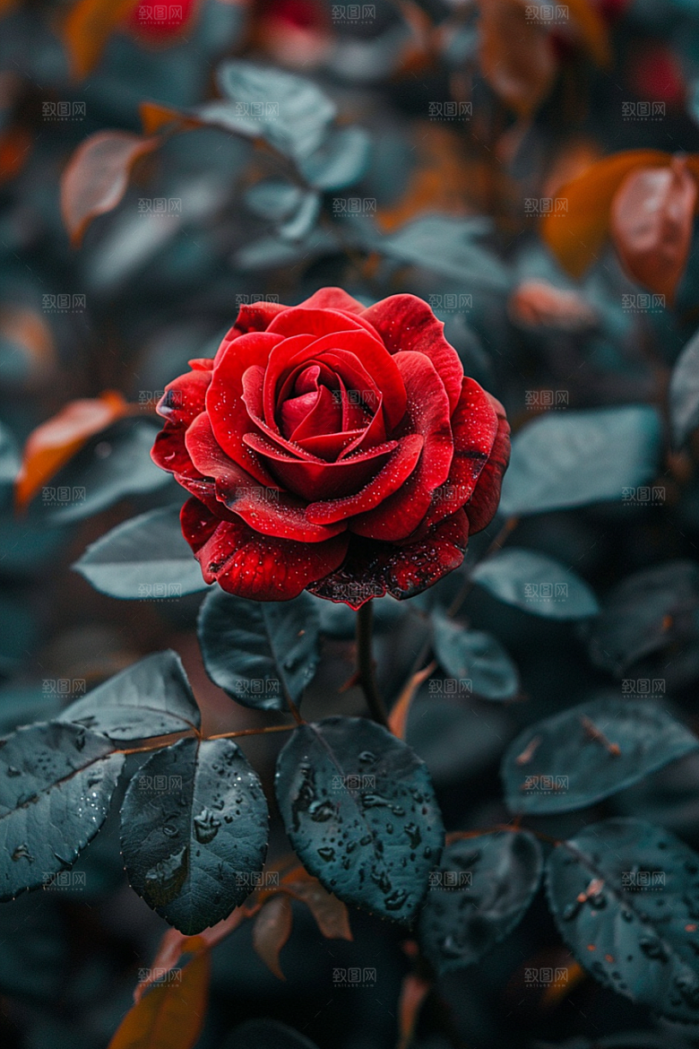 玫瑰花植物高清素材