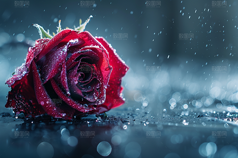 玫瑰花蔷薇繁花素材