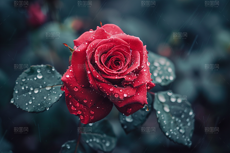 玫瑰花花朵复古素材
