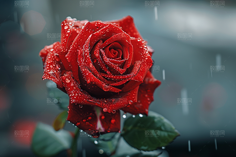 玫瑰花花卉高清素材