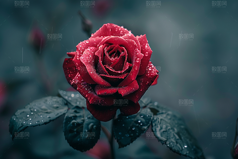 玫瑰花优雅唯美素材