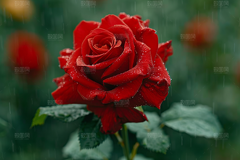 玫瑰花浪漫花卉素材