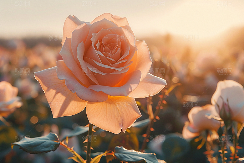 玫瑰花花卉初夏素材