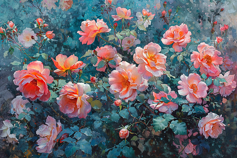 玫瑰花月季花高清素材