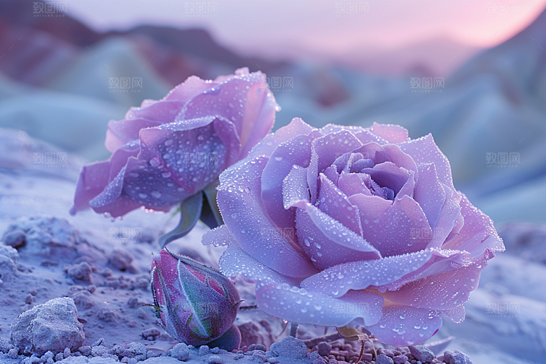 玫瑰花花朵繁花素材