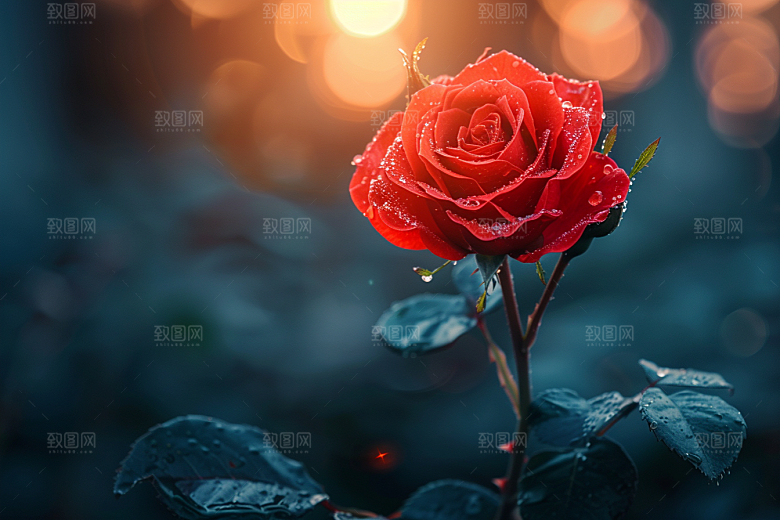 玫瑰花优雅初夏素材