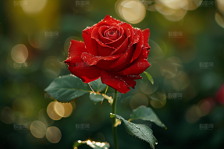 玫瑰花花卉优雅素材