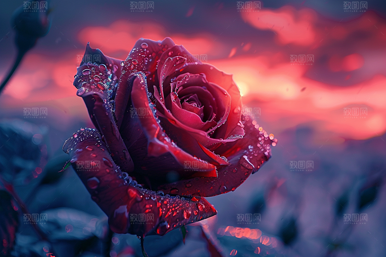 玫瑰花花卉繁花素材