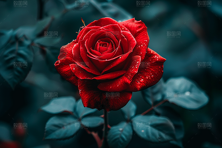 玫瑰花花卉唯美素材