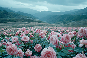 玫瑰花花朵优雅素材