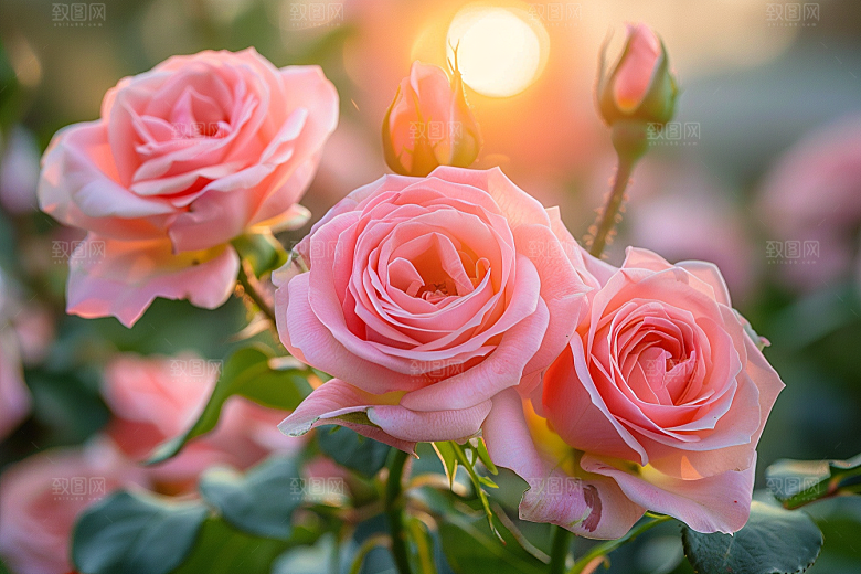 玫瑰花花朵高清素材