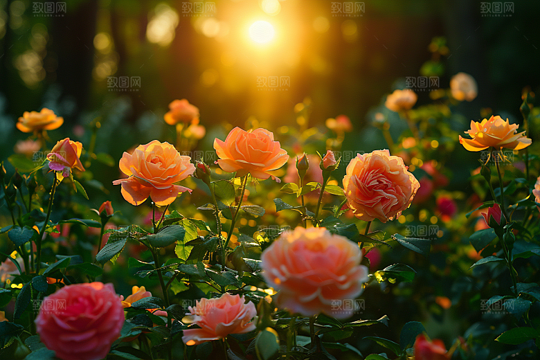 玫瑰花高清月季花素材