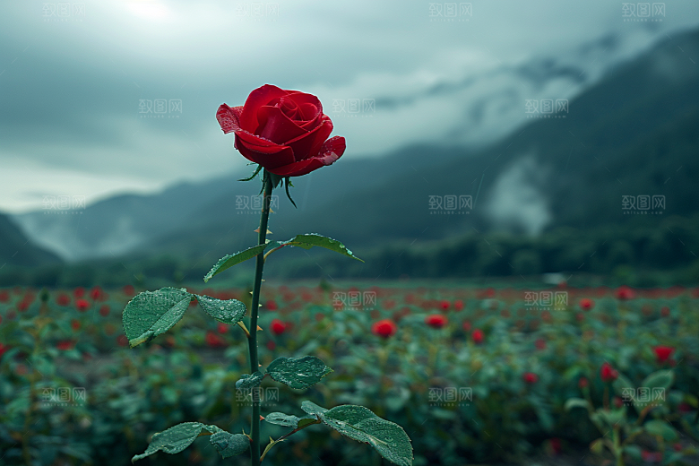 玫瑰花高清花朵素材