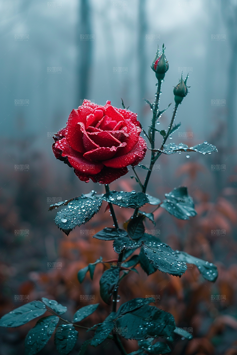 玫瑰花花卉蔷薇素材