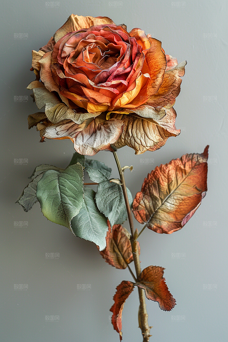 玫瑰花优雅花朵素材