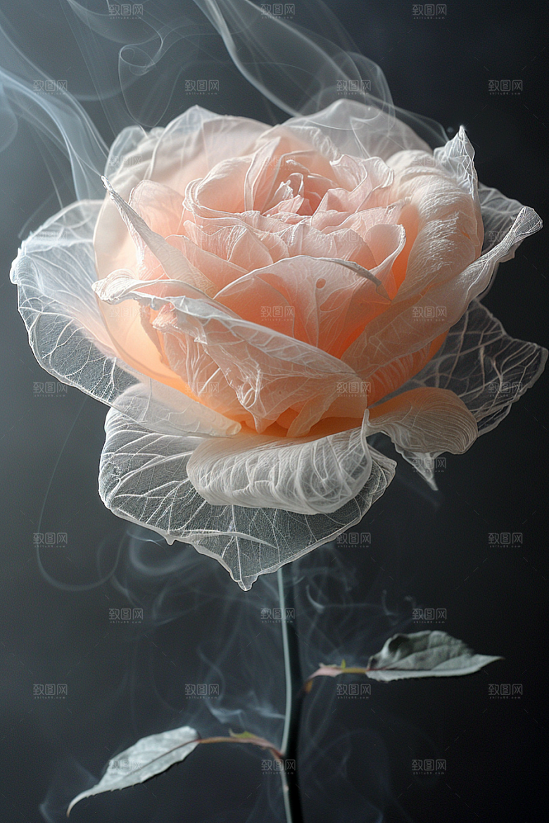 玫瑰花植物繁花素材