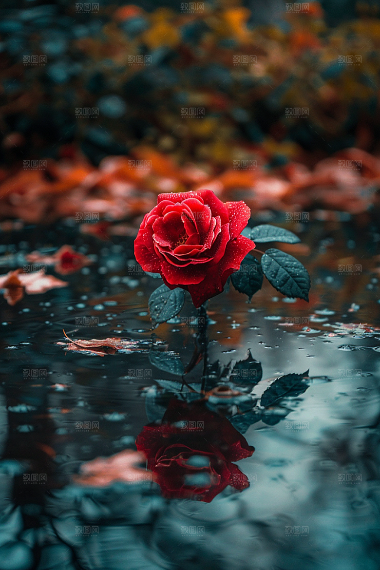 玫瑰花月季花花朵素材
