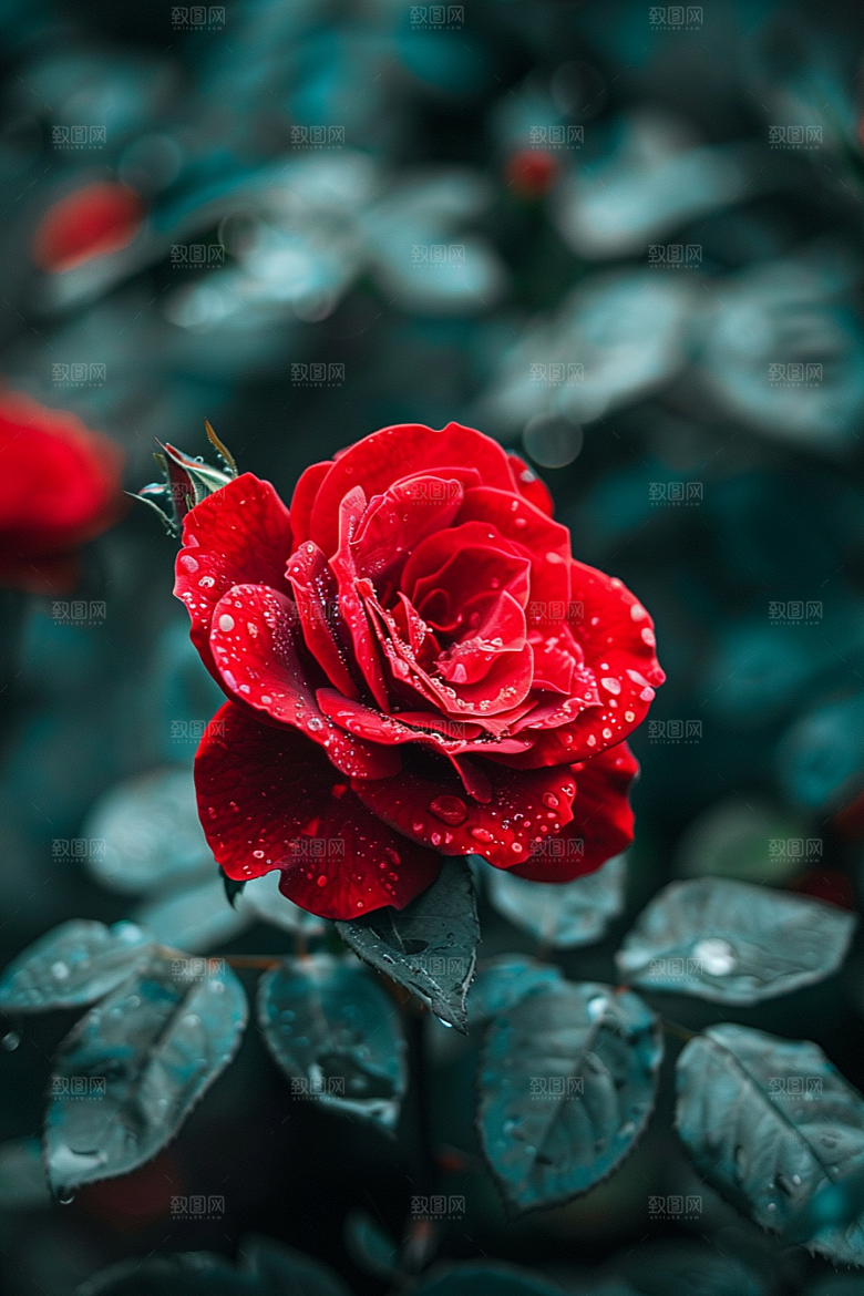 玫瑰花花卉复古素材