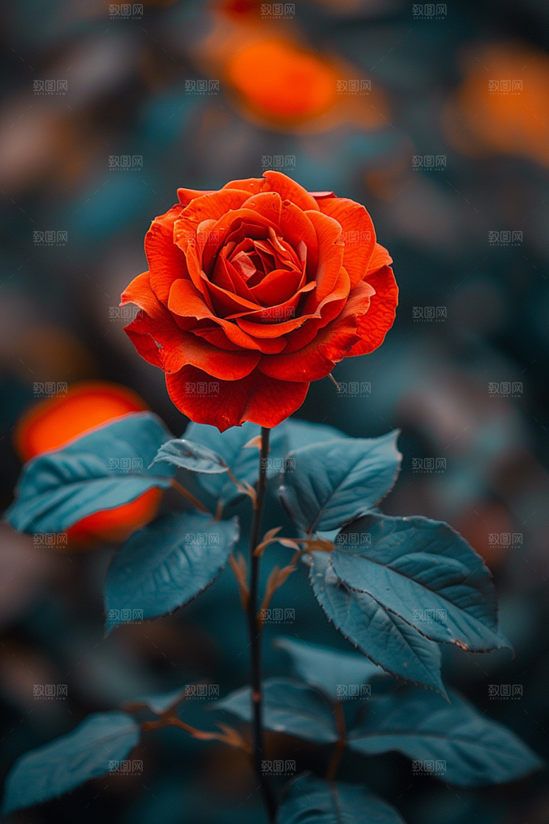 玫瑰花唯美花朵素材