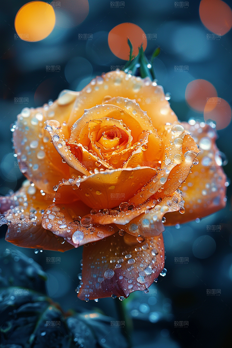 玫瑰花优雅花卉素材