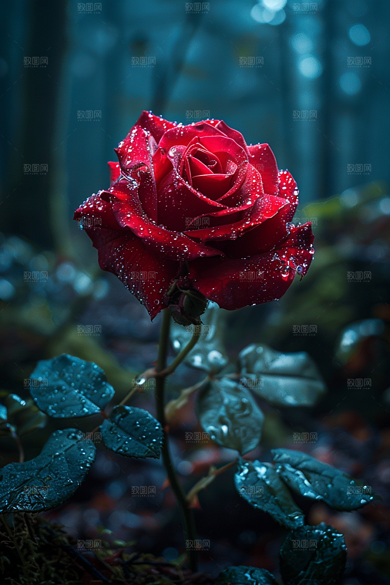 玫瑰花蔷薇繁花素材