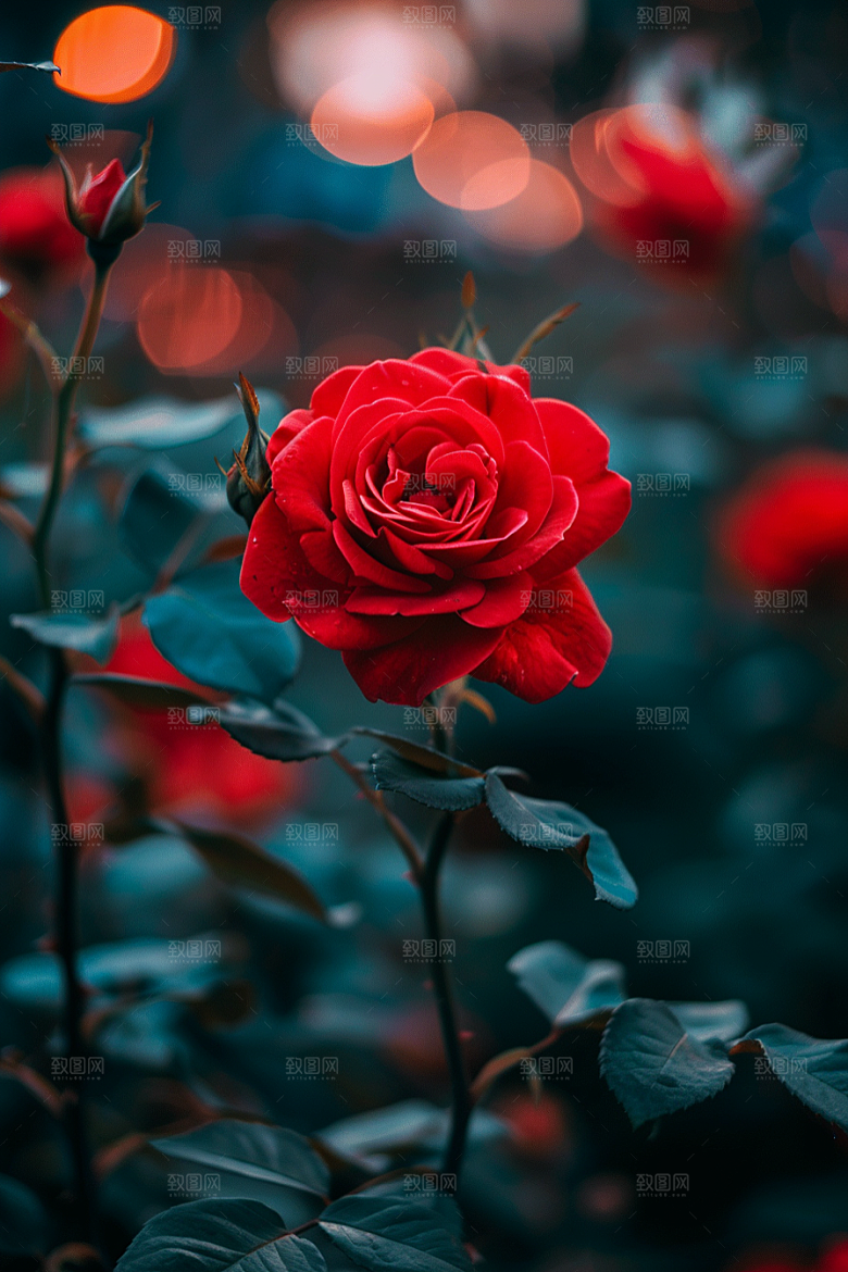 玫瑰花复古高清素材