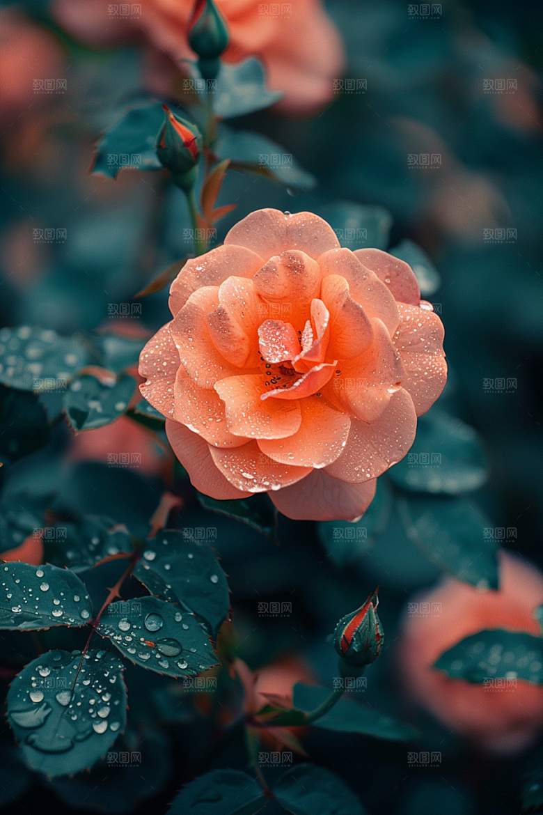 玫瑰花蔷薇五月素材