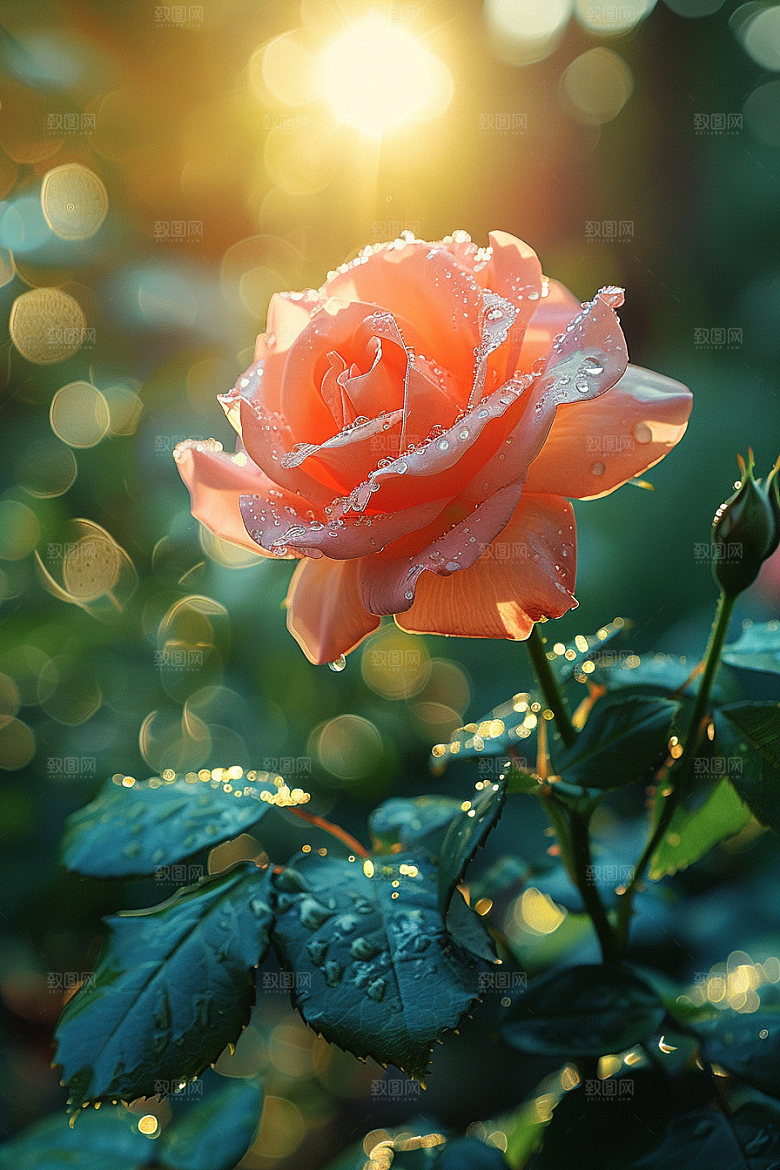 玫瑰花繁花蔷薇素材