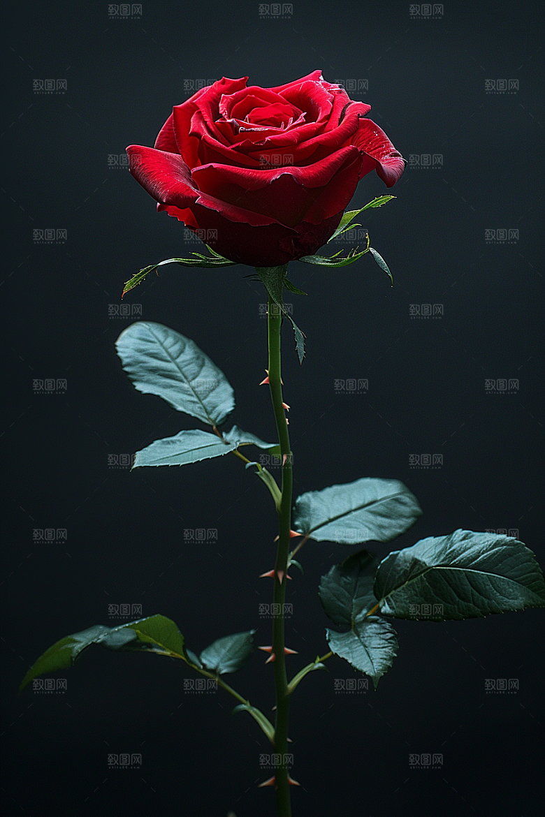 玫瑰花复古蔷薇素材