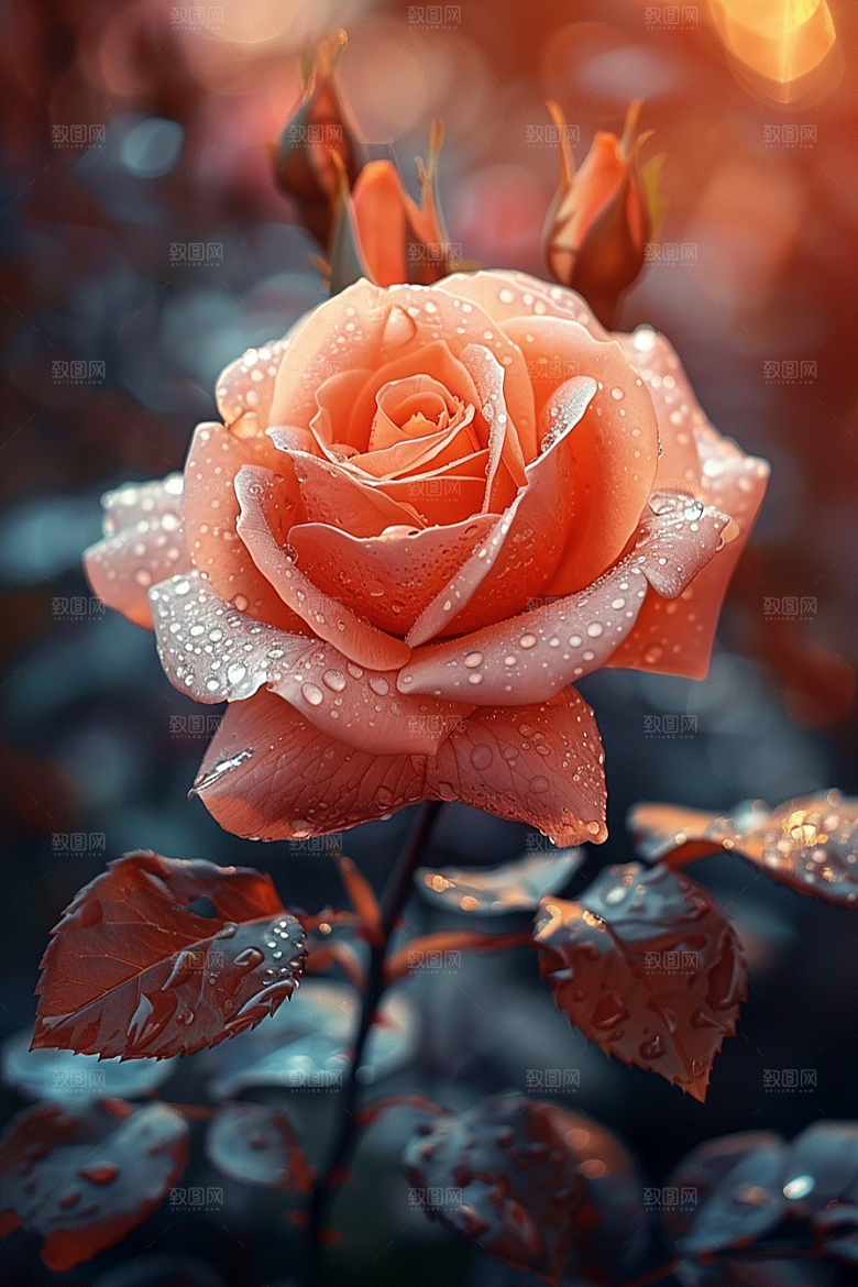 玫瑰花蔷薇花朵素材
