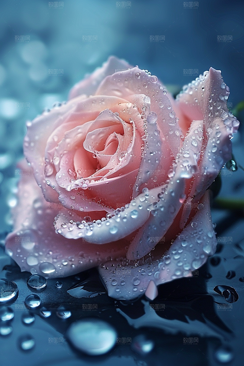 玫瑰花花朵繁花素材