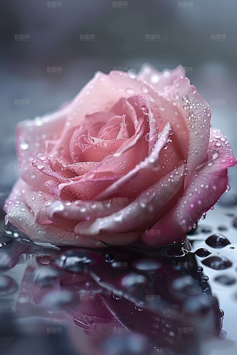 玫瑰花唯美月季花素材
