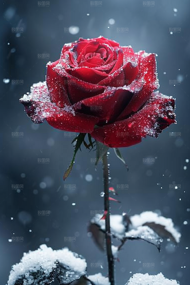玫瑰花花朵月季花素材