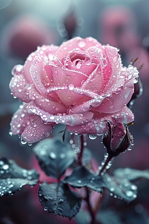 玫瑰花花朵优雅素材
