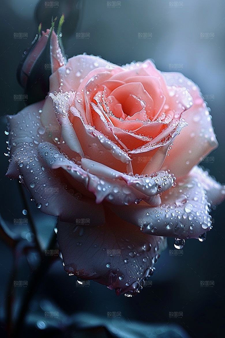 玫瑰花花卉繁花素材