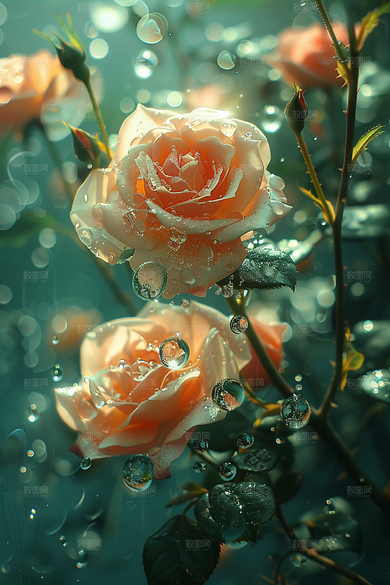 玫瑰花花朵蔷薇素材