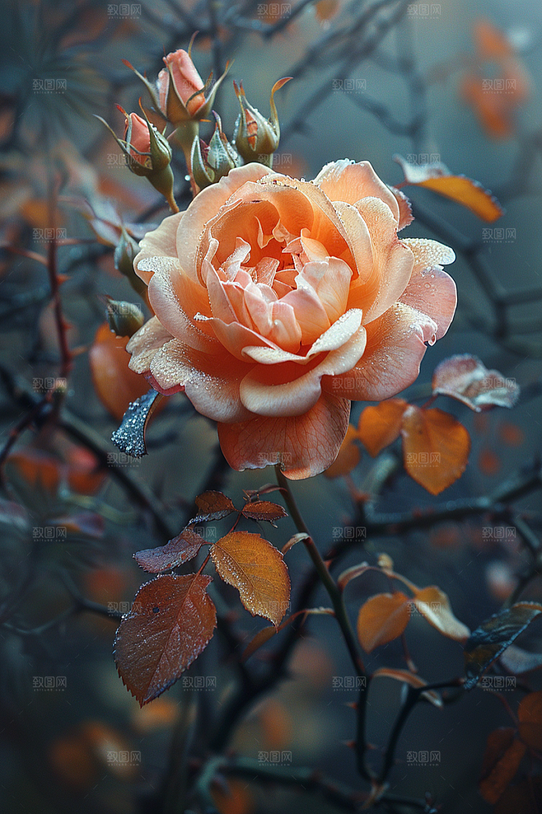 玫瑰花高清唯美素材
