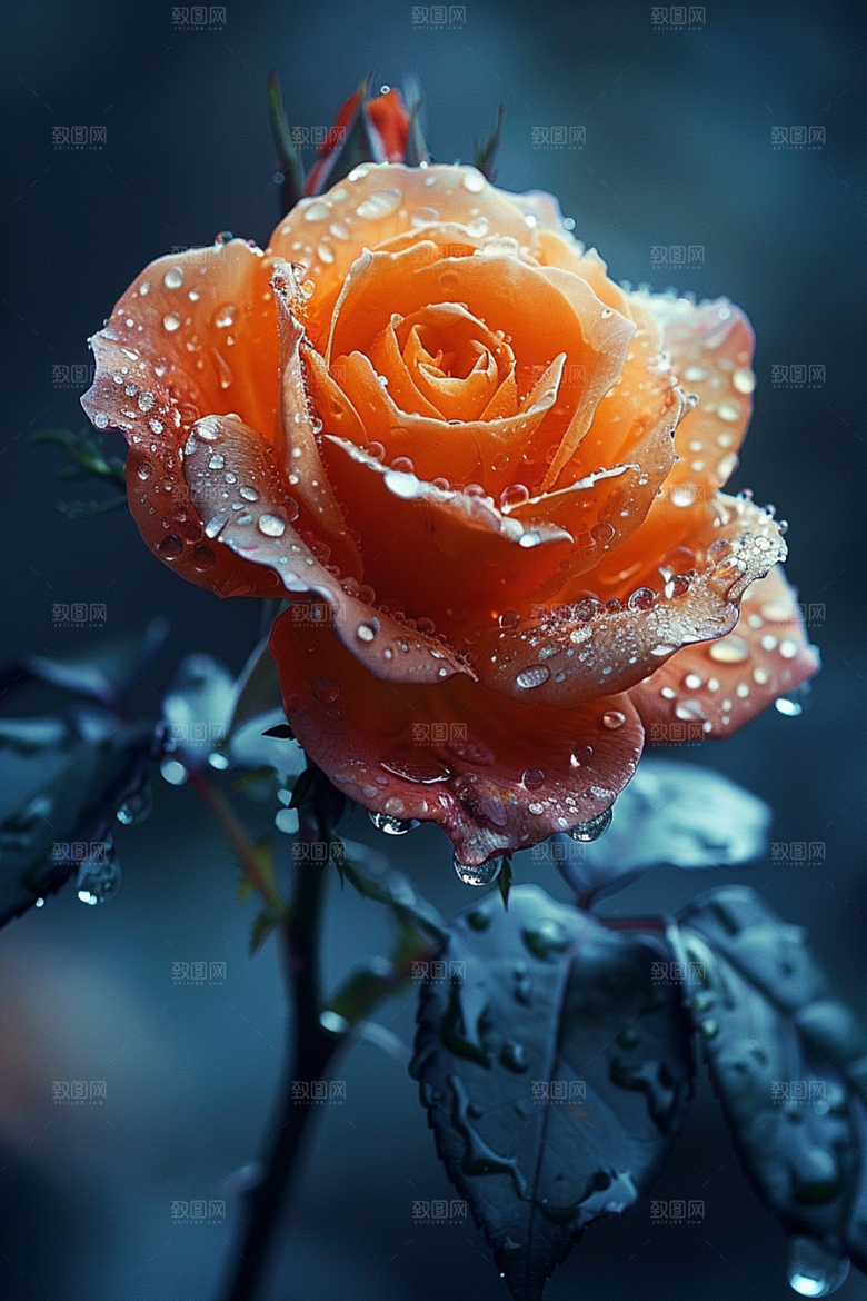 玫瑰花花卉浪漫素材