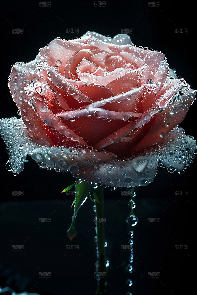 玫瑰花蔷薇花朵素材