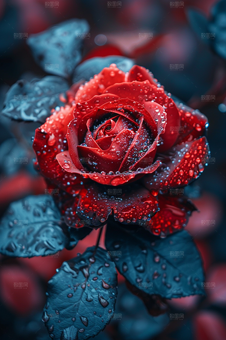 玫瑰花繁花高清素材