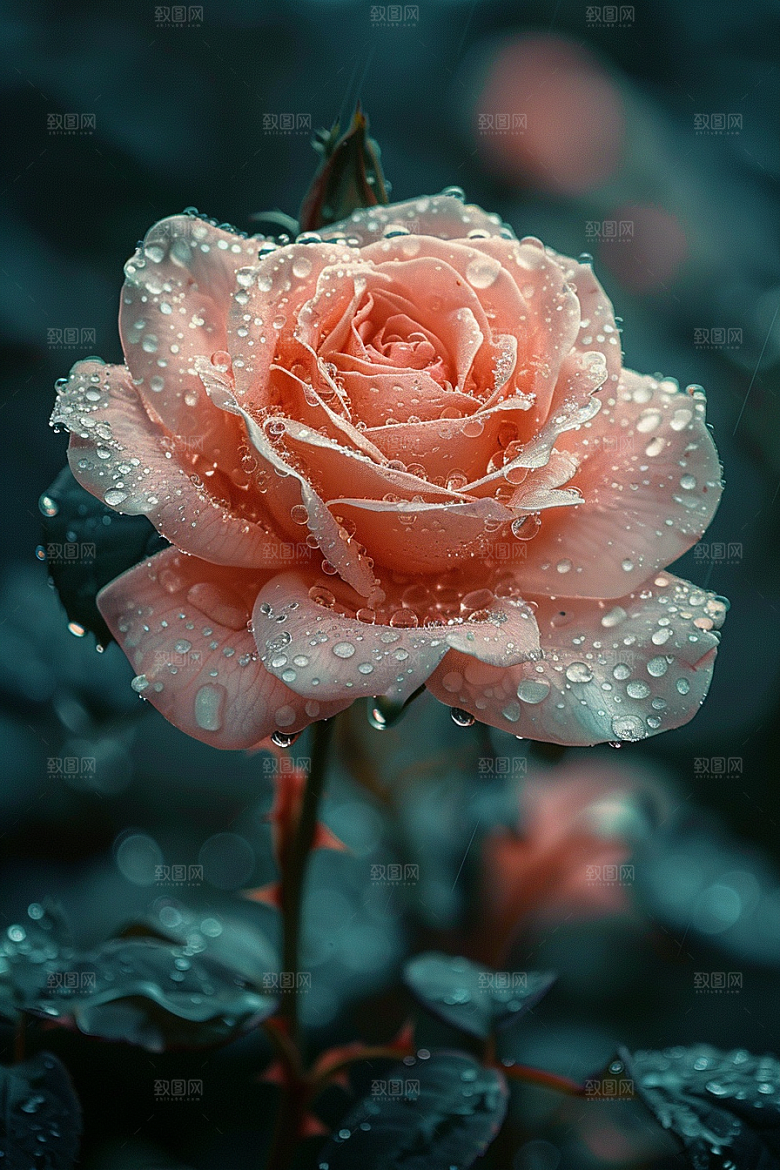 玫瑰花唯美高清素材