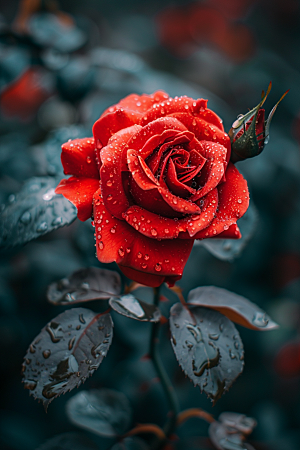 玫瑰花优雅月季花素材
