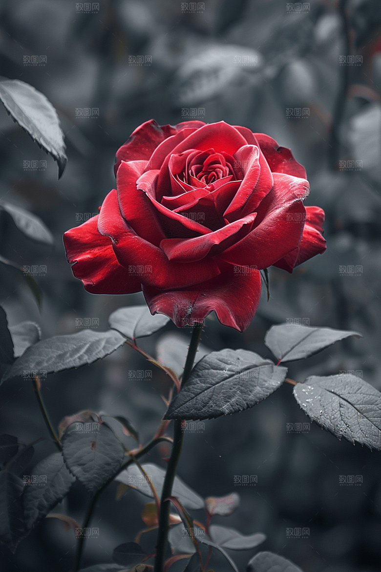 玫瑰花繁花月季花素材