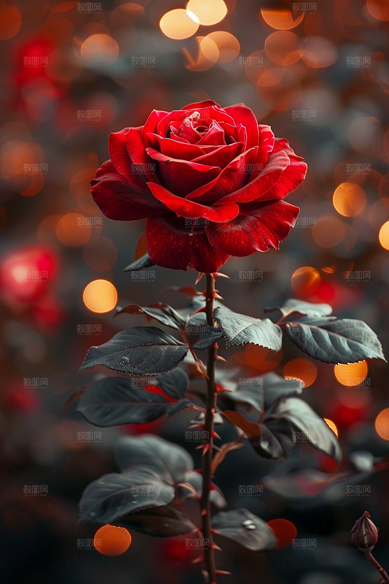 玫瑰花月季花唯美素材