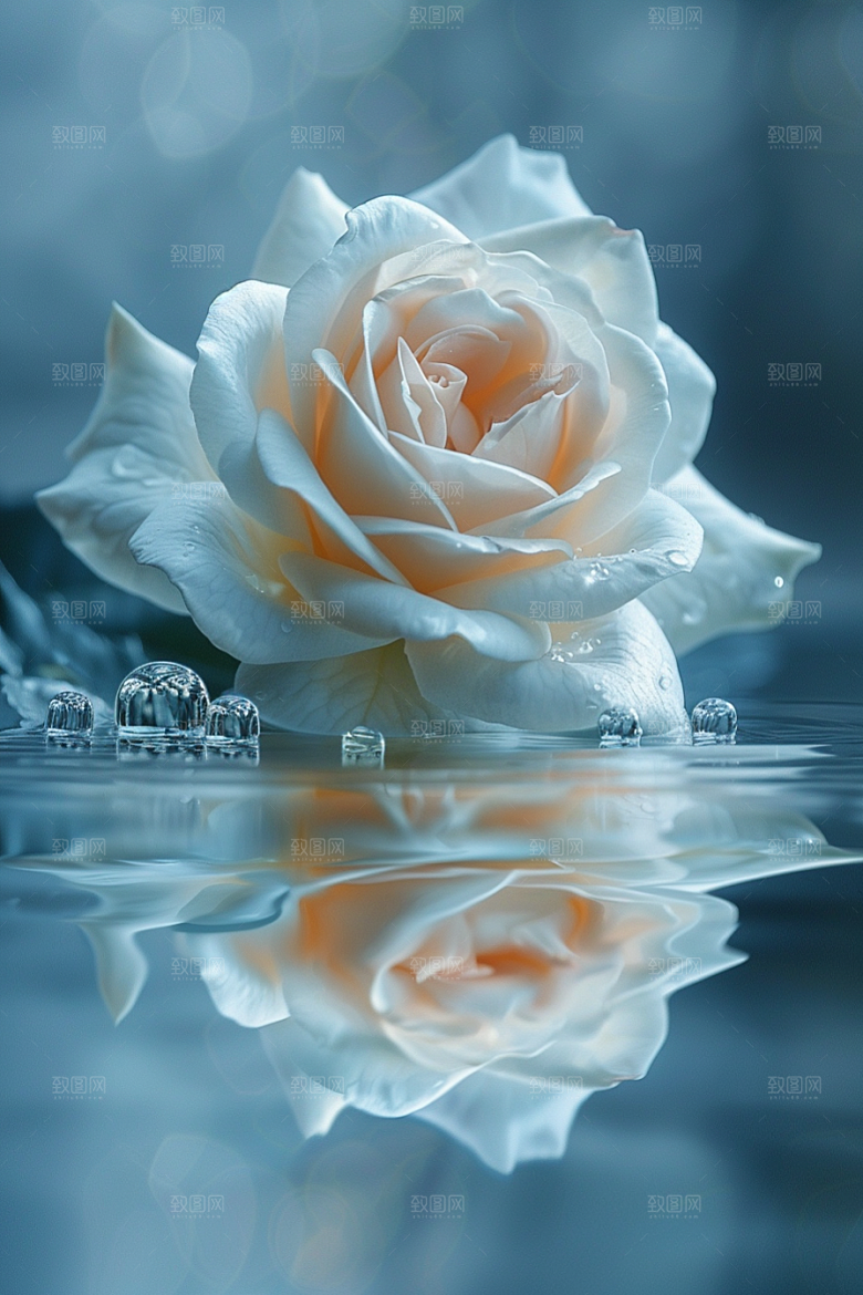 玫瑰花繁花浪漫素材