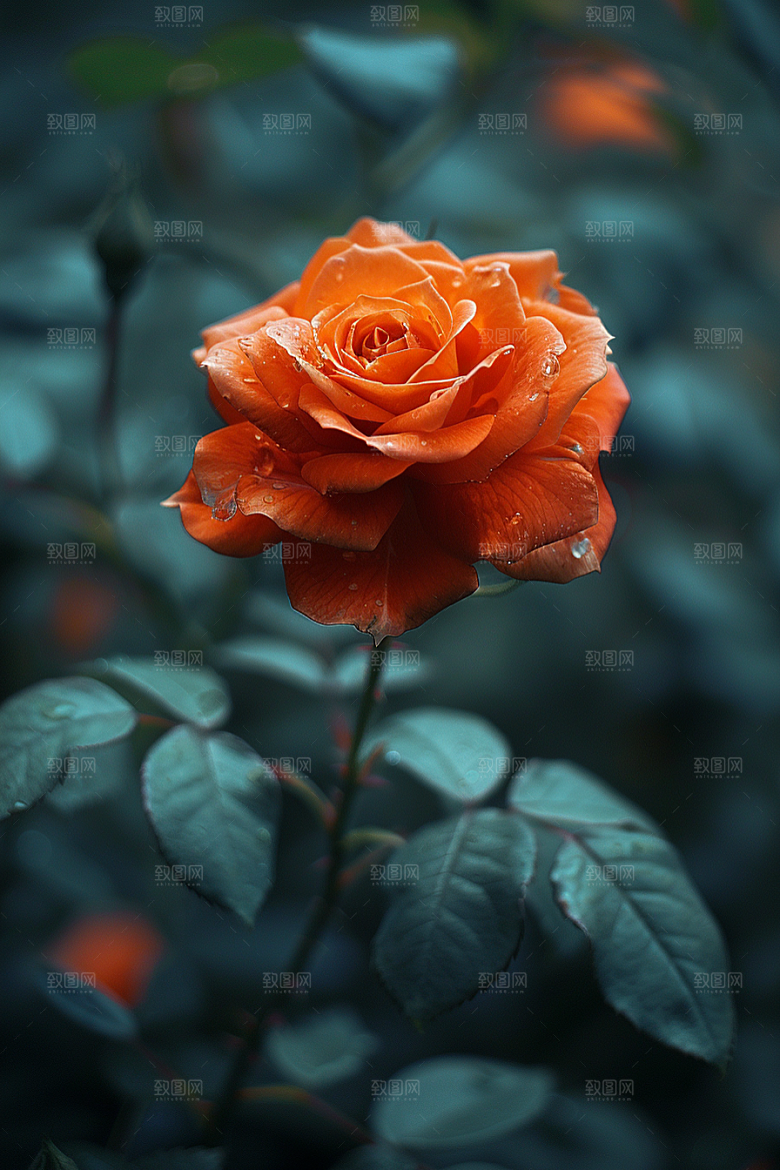 玫瑰花唯美初夏素材